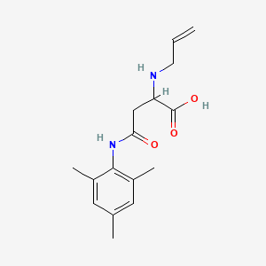 2-(Allylamino)-4-(mesitylamino)-4-oxobutanoic acid