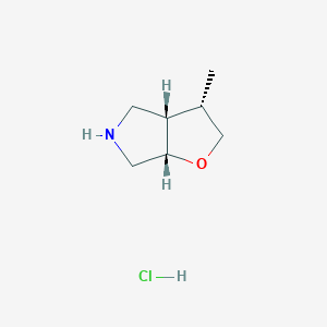 Racemic-(3S,3aS,6aS)-3-methylhexahydro-2H-furo[2,3-c]pyrrole hydrochloride