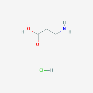 molecular formula C3H8ClNO2 B2355557 Beta-alanine hydrochloride CAS No. 6057-90-5