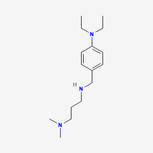 molecular formula C16H29N3 B2355564 N-(4-Diethylamino-benzyl)-N',N'-dimethyl-propane-1,3-diamine CAS No. 626216-51-1