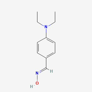 molecular formula C11H16N2O B2355605 4-(Diethylamino)benzaldehyde oxime CAS No. 213545-01-8; 54376-65-7