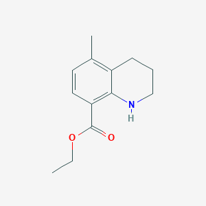 Ethyl 5-methyl-1,2,3,4-tetrahydroquinoline-8-carboxylate
