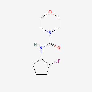 N-(2-fluorocyclopentyl)morpholine-4-carboxamide