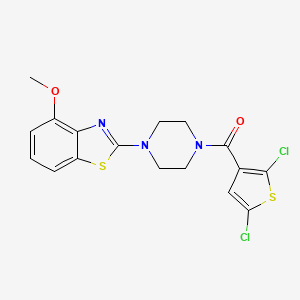 (2,5-Dichlorothiophen-3-yl)(4-(4-methoxybenzo[d]thiazol-2-yl)piperazin-1-yl)methanone