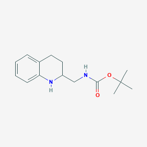 tert-butyl N-[(1,2,3,4-tetrahydroquinolin-2-yl)methyl]carbamate