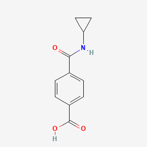 4-(Cyclopropylcarbamoyl)benzoic acid