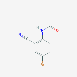 N-(4-Bromo-2-cyanophenyl)acetamide