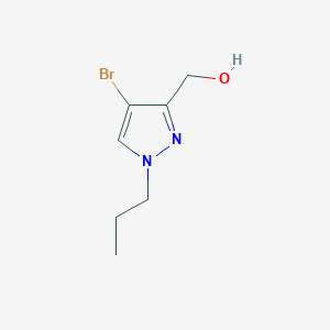 (4-Bromo-1-propyl-1H-pyrazol-3-yl)methanol
