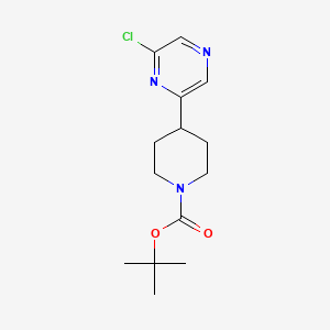 Tert-butyl 4-(6-chloropyrazin-2-yl)piperidine-1-carboxylate