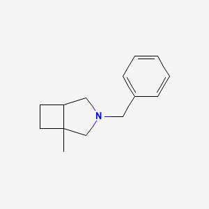 3-Benzyl-1-methyl-3-azabicyclo[3.2.0]heptane