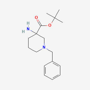 Tert-butyl 3-amino-1-benzylpiperidine-3-carboxylate