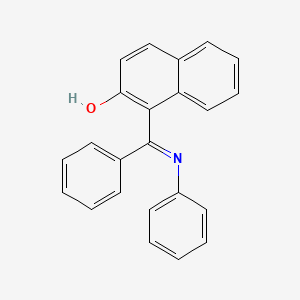 1-[(E)-Benzene-N-phenylcarboximidoyl]naphthalen-2-ol