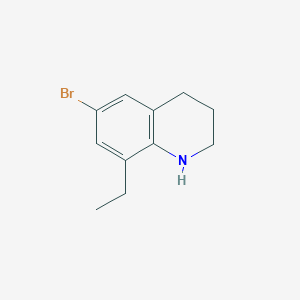 6-Bromo-8-ethyl-1,2,3,4-tetrahydroquinoline