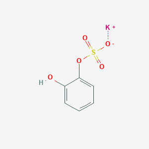 molecular formula C6H5KO5S B2356108 Potassium;(2-hydroxyphenyl) sulfate CAS No. 68944-25-2