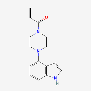1-[4-(1H-Indol-4-yl)piperazin-1-yl]prop-2-en-1-one