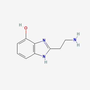 2-(2-Aminoethyl)-1H-benzo[D]imidazol-4-OL