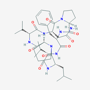 molecular formula C19H17N5O2.ClH B235616 Axinastatin 2 CAS No. 153723-34-3