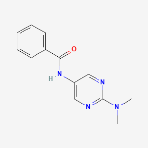 N-(2-(dimethylamino)pyrimidin-5-yl)benzamide