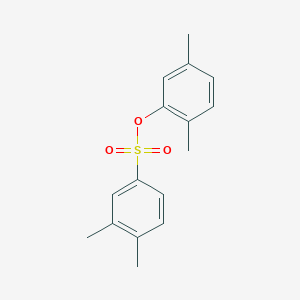 molecular formula C16H18O3S B2356212 (2,5-Dimethylphenyl) 3,4-dimethylbenzenesulfonate CAS No. 2379995-95-4