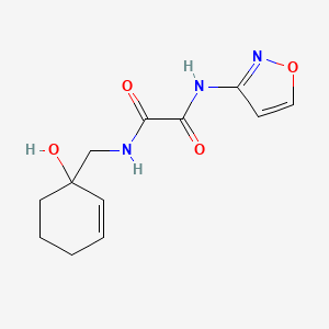 N'-[(1-hydroxycyclohex-2-en-1-yl)methyl]-N-(1,2-oxazol-3-yl)ethanediamide