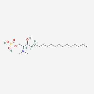 molecular formula C14H11Cl2N3O B235628 N,N-Dimethylsphingosine-1-phosphate CAS No. 151729-53-2