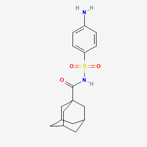 (3r,5r,7r)-N-((4-aminophenyl)sulfonyl)adamantane-1-carboxamide