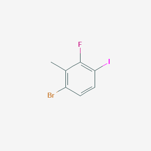 1-Bromo-3-fluoro-4-iodo-2-methylbenzene