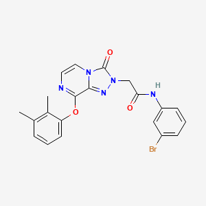 N-(3-bromophenyl)-2-(8-(2,3-dimethylphenoxy)-3-oxo-[1,2,4]triazolo[4,3-a]pyrazin-2(3H)-yl)acetamide