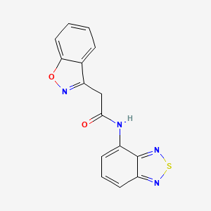 N-(benzo[c][1,2,5]thiadiazol-4-yl)-2-(benzo[d]isoxazol-3-yl)acetamide