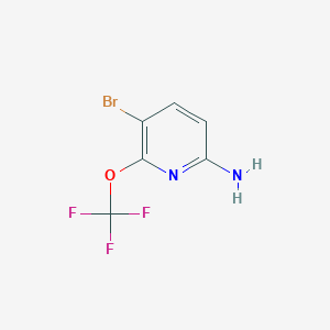 5-Bromo-6-(trifluoromethoxy)pyridin-2-amine