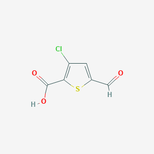3-Chloro-5-formylthiophene-2-carboxylic acid