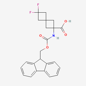 6-(9H-Fluoren-9-ylmethoxycarbonylamino)-2,2-difluorospiro[3.3]heptane-6-carboxylic acid