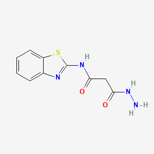 N-(benzo[d]thiazol-2-yl)-3-hydrazinyl-3-oxopropanamide