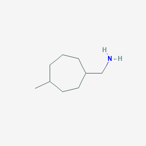 molecular formula C9H19N B2356505 (4-Methylcycloheptyl)methanamine CAS No. 1487719-62-9