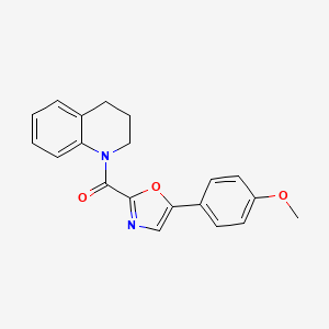 (3,4-dihydroquinolin-1(2H)-yl)(5-(4-methoxyphenyl)oxazol-2-yl)methanone