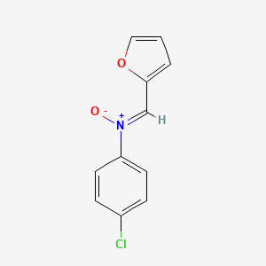 N-(4-chlorophenyl)-1-(furan-2-yl)methanimine oxide