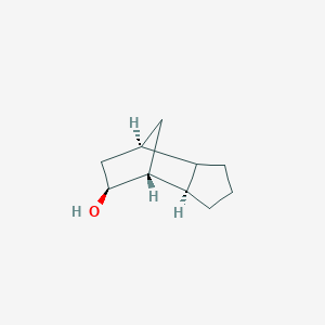 molecular formula C10H16O B2356664 4,7-Methano-1H-inden-5-ol, octahydro-, (3aR,4R,5S,7R,7aR)- CAS No. 1096687-70-5