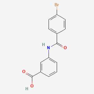 3-(4-Bromobenzamido)benzoic acid