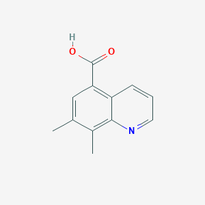 7,8-Dimethylquinoline-5-carboxylic acid