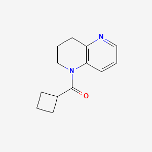 molecular formula C13H16N2O B2356821 1-Cyclobutanecarbonyl-1,2,3,4-tetrahydro-1,5-naphthyridine CAS No. 1311868-01-5