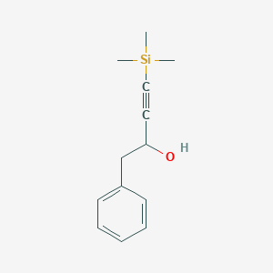 molecular formula C13H18OSi B2356823 1-Phenyl-4-(trimethylsilyl)but-3-yn-2-ol CAS No. 61077-69-8
