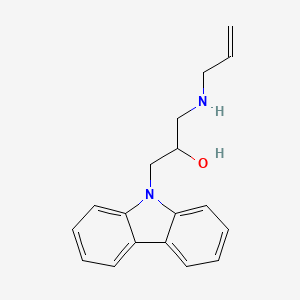 molecular formula C18H20N2O B2356844 1-(allylamino)-3-(9H-carbazol-9-yl)-2-propanol CAS No. 2314453-06-8