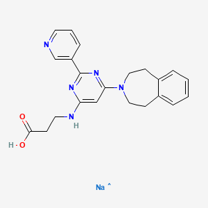 molecular formula C22H24N5NaO2 B2356870 GSK-J2 钠盐 CAS No. 2108665-15-0
