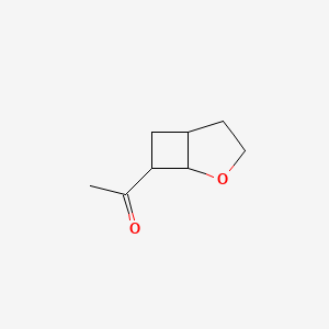 molecular formula C8H12O2 B2356927 1-(2-Oxabicyclo[3.2.0]heptan-7-yl)ethanone CAS No. 2243512-29-8