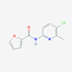 N-(5-chloro-6-methyl-2-pyridinyl)-2-furamide