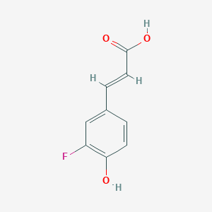 3-(3-Fluoro-4-hydroxyphenyl)acrylic acid