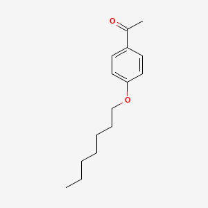 molecular formula C15H22O2 B2356945 1-[4-(庚氧基)苯基]乙酮 CAS No. 37062-61-6