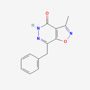 7-benzyl-3-methylisoxazolo[4,5-d]pyridazin-4(5H)-one