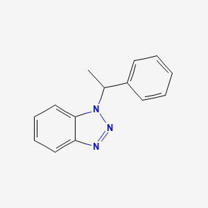 1-(1-phenylethyl)-1H-benzotriazole