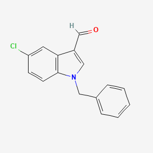 1-benzyl-5-chloro-1H-indole-3-carbaldehyde